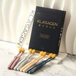KLA'SAGEN Gold Clean Care Toothbrush 8EA 99.9 Percent Pure Gold Antibacterial Fine Bristles _ Made in Korea